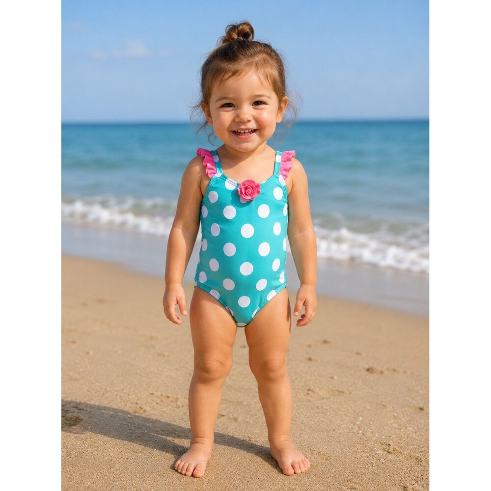 CIRCO Baby Toddler Girls One piece Swimsuit Swim wear Bathing suit Summer 12M